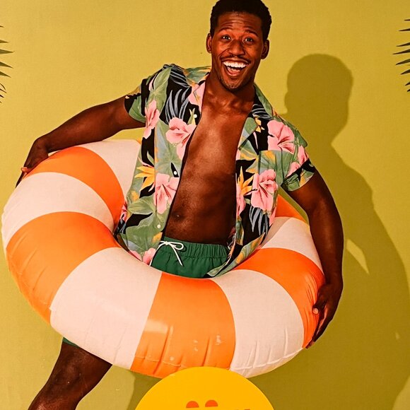 Swim Tube - Inflatable Pool Toy by Sun Squad (home/games/x) NEW - Picture 6 of 11